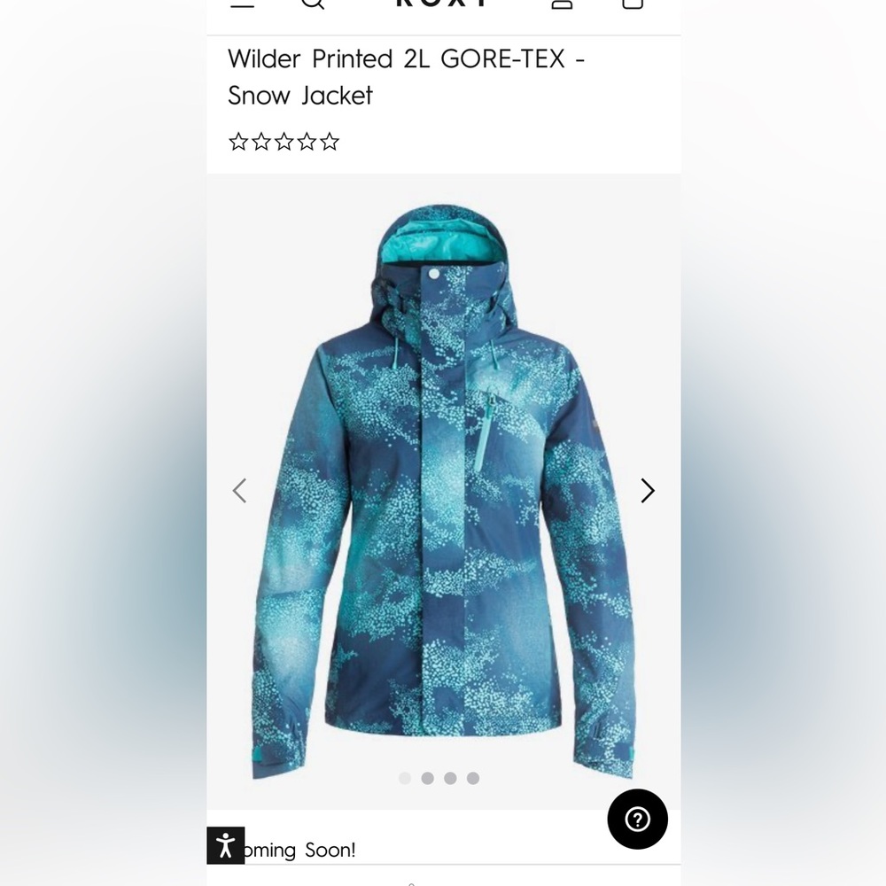 Ski Snowboard Jacket Roxy GORE TEX Womens